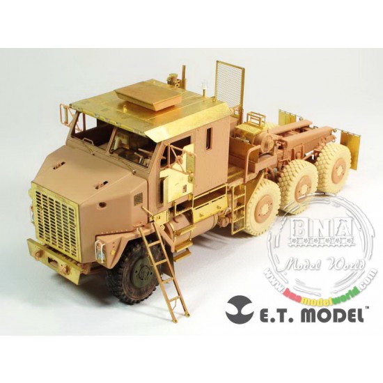 1/35 Modern US M1070 Truck Tractor Upgrade PE set for HobbyBoss kit 85502 1/35 Modern US M1070 Truck Tractor Upgrade PE set for HobbyBoss kit 85502