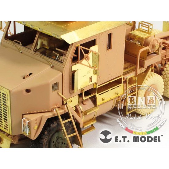1/35 Modern US M1070 Truck Tractor Upgrade PE set for HobbyBoss kit 85502 1/35 Modern US M1070 Truck Tractor Upgrade PE set for HobbyBoss kit 85502