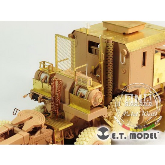 1/35 Modern US M1070 Truck Tractor Upgrade PE set for HobbyBoss kit 85502 1/35 Modern US M1070 Truck Tractor Upgrade PE set for HobbyBoss kit 85502