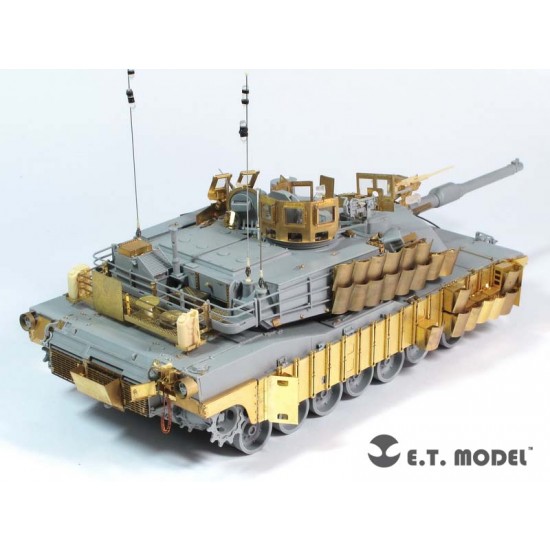 1/35 Modern US Army M1A2 SEP Tusk II MBT Photo-etched Upgrade set for Dragon#3536 1/35 Modern US Army M1A2 SEP Tusk II MBT Photo-etched Upgrade set for Dragon#3536