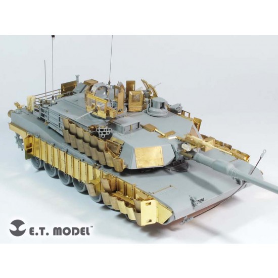 1/35 Modern US Army M1A2 SEP Tusk II MBT Photo-etched Upgrade set for Dragon#3536 1/35 Modern US Army M1A2 SEP Tusk II MBT Photo-etched Upgrade set for Dragon#3536