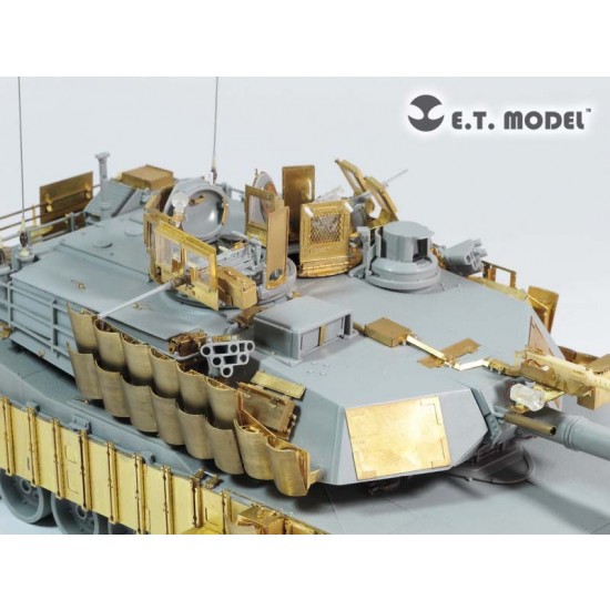 1/35 Modern US Army M1A2 SEP Tusk II MBT Photo-etched Upgrade set for Dragon#3536 1/35 Modern US Army M1A2 SEP Tusk II MBT Photo-etched Upgrade set for Dragon#3536