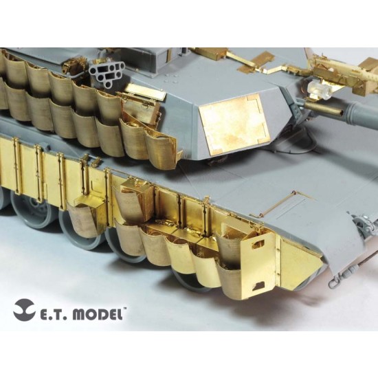 1/35 Modern US Army M1A2 SEP Tusk II MBT Photo-etched Upgrade set for Dragon#3536 1/35 Modern US Army M1A2 SEP Tusk II MBT Photo-etched Upgrade set for Dragon#3536