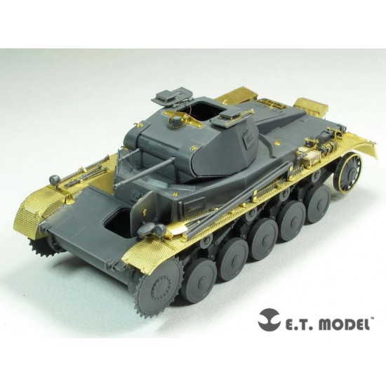 1/35 WWII German PzKpfw.II Ausf.A/B/C Fenders for Tamiya 35292 kit 1/35 WWII German PzKpfw.II Ausf.A/B/C Fenders for Tamiya 35292 kit