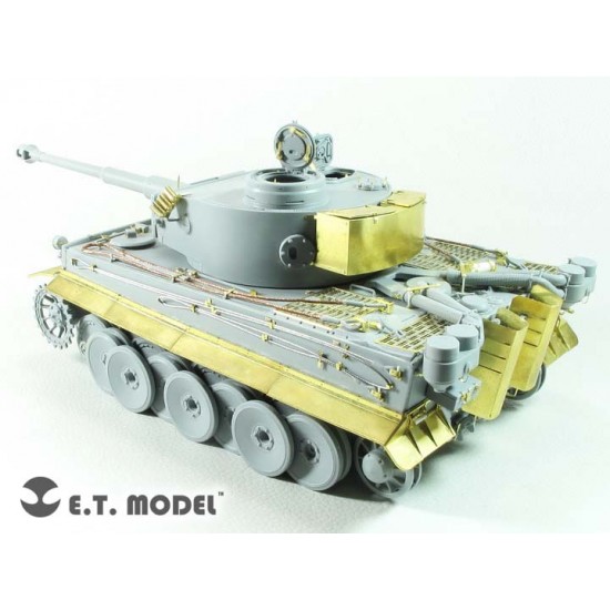 1/35 WWII German Tiger I Tunisian Initial Basic Detail-up Set for Dragon Smart kit 1/35 WWII German Tiger I Tunisian Initial Basic Detail-up Set for Dragon Smart kit