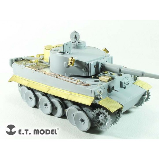 1/35 WWII German Tiger I Tunisian Initial Basic Detail-up Set for Dragon Smart kit 1/35 WWII German Tiger I Tunisian Initial Basic Detail-up Set for Dragon Smart kit