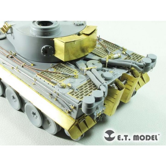 1/35 WWII German Tiger I Tunisian Initial Basic Detail-up Set for Dragon Smart kit 1/35 WWII German Tiger I Tunisian Initial Basic Detail-up Set for Dragon Smart kit