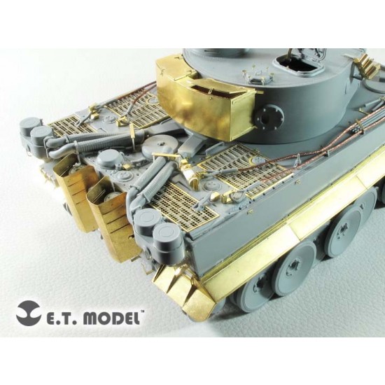 1/35 WWII German Tiger I Tunisian Initial Basic Detail-up Set for Dragon Smart kit 1/35 WWII German Tiger I Tunisian Initial Basic Detail-up Set for Dragon Smart kit