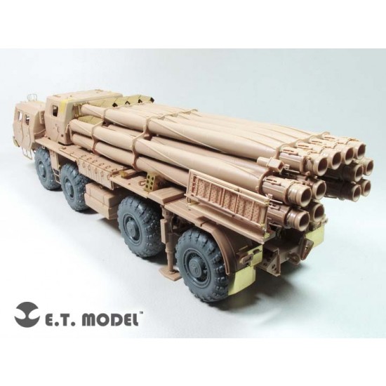 1/35 Russian Long-Range Rocket Launcher 9A52-2 Smerch Detail-up Set for Meng Models SS009 1/35 Russian Long-Range Rocket Launcher 9A52-2 Smerch Detail-up Set for Meng Models SS009