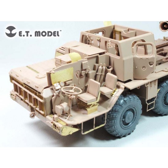 1/35 Russian Long-Range Rocket Launcher 9A52-2 Smerch Detail-up Set for Meng Models SS009 1/35 Russian Long-Range Rocket Launcher 9A52-2 Smerch Detail-up Set for Meng Models SS009