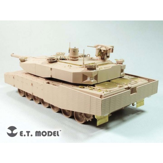 1/35 German Main Battle Tank Revolution I Leopard II Detail Set For Tiger Model #4629 1/35 German Main Battle Tank Revolution I Leopard II Detail Set For Tiger Model #4629