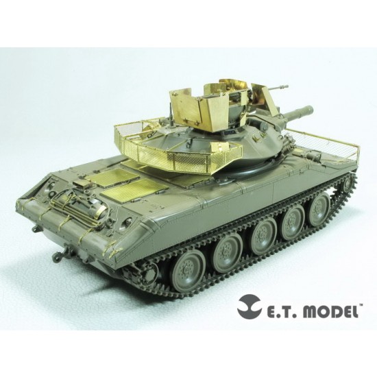 1/35 Vietnam War US M551 Sheridan Airborne Tank Detail Set for Tamiya kit #35365 1/35 Vietnam War US M551 Sheridan Airborne Tank Detail Set for Tamiya kit #35365