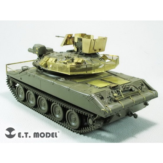 1/35 Vietnam War US M551 Sheridan Airborne Tank Detail Set for Tamiya kit #35365 1/35 Vietnam War US M551 Sheridan Airborne Tank Detail Set for Tamiya kit #35365