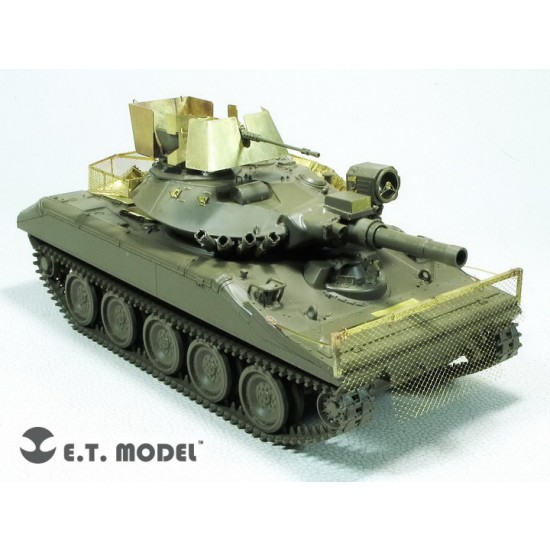 1/35 Vietnam War US M551 Sheridan Airborne Tank Detail Set for Tamiya kit #35365 1/35 Vietnam War US M551 Sheridan Airborne Tank Detail Set for Tamiya kit #35365