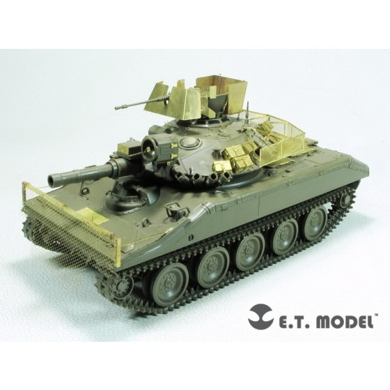 1/35 Vietnam War US M551 Sheridan Airborne Tank Detail Set for Tamiya kit #35365 1/35 Vietnam War US M551 Sheridan Airborne Tank Detail Set for Tamiya kit #35365