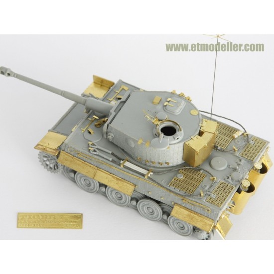 1/72 WWII German Tiger I Late Production Detail-up set for Dragon kit