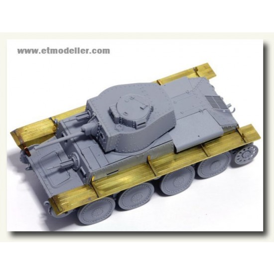 Photo-etched Fender for 1/35 WWII German Panzer 38t for Dragon kit Photo-etched Fender for 1/35 WWII German Panzer 38t for Dragon kit