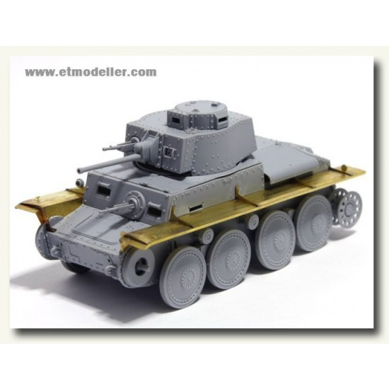 Photo-etched Fender for 1/35 WWII German Panzer 38t for Dragon kit Photo-etched Fender for 1/35 WWII German Panzer 38t for Dragon kit