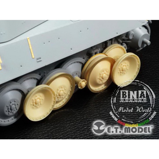 1/35 Damaged Road Wheels for Panther A/G Version for Dragon kit 1/35 Damaged Road Wheels for Panther A/G Version for Dragon kit