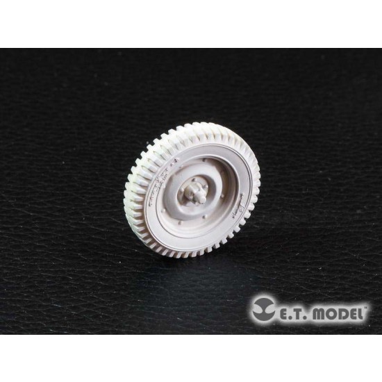 1/35 WWII US Willys MB Jeep Weighted Road Wheels (5pcs) 1/35 WWII US Willys MB Jeep Weighted Road Wheels (5pcs)
