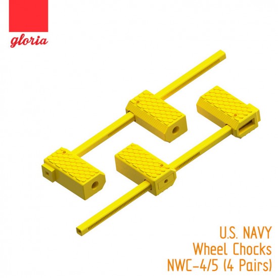 1/48 US Navy Wheel Chocks NWC-4/5 (4 Pairs) 1/48 US Navy Wheel Chocks NWC-4/5 (4 Pairs)