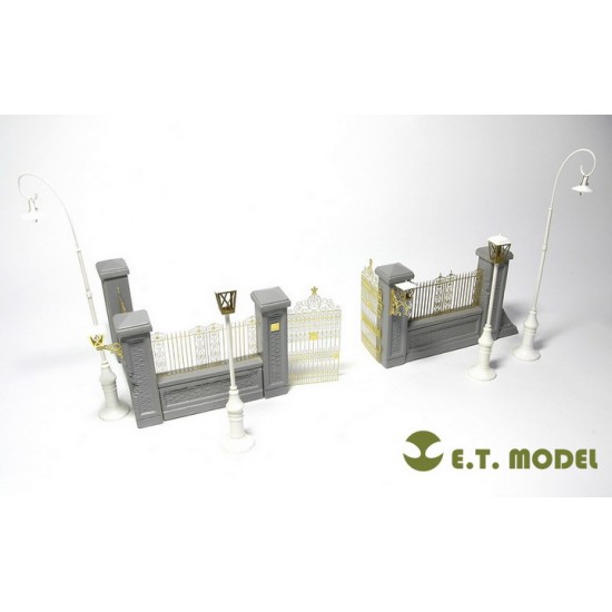 1/35 Park Gate and Fence for Miniart kit 1/35 Park Gate and Fence for Miniart kit
