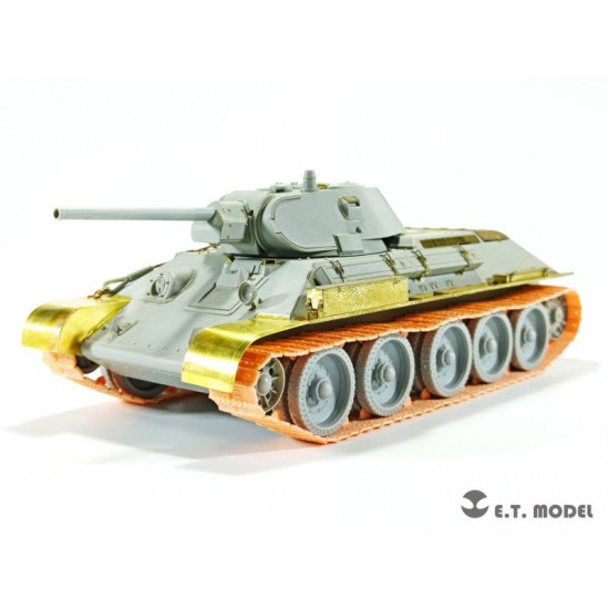 1/35 Soviet T-34 550mm Stamped Links (Type 1940) Workable Track (3D Printed) 1/35 Soviet T-34 550mm Stamped Links (Type 1940) Workable Track (3D Printed)