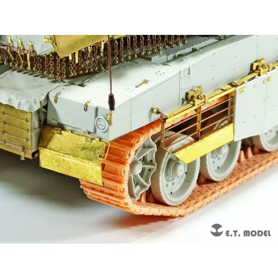 1/35 Israeli Merkava Mk.IV Tank Workable Track (3D Printed) 1/35 Israeli Merkava Mk.IV Tank Workable Track (3D Printed)