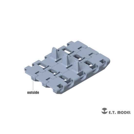 1/35 France AMX-50(B) Heavy Tank Workable Track (3D Printed) for Amusing Hobby kits 1/35 France AMX-50(B) Heavy Tank Workable Track (3D Printed) for Amusing Hobby kits