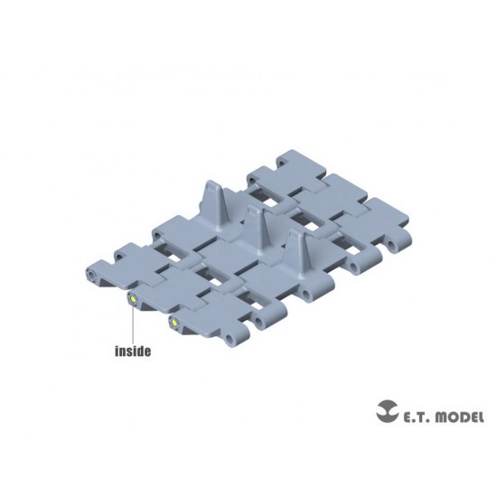 1/35 France AMX-50(B) Heavy Tank Workable Track (3D Printed) for Amusing Hobby kits 1/35 France AMX-50(B) Heavy Tank Workable Track (3D Printed) for Amusing Hobby kits