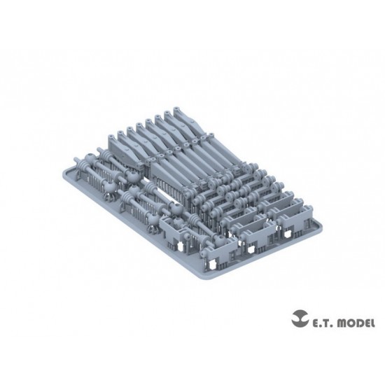 1/35 WWII German Sd.Kfz.234 Workable Suspension for Dragon kits 1/35 WWII German Sd.Kfz.234 Workable Suspension for Dragon kits