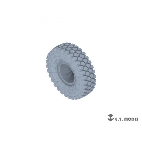 1/35 Modern U.S. M1070 Truck Tractor Sagged Wheels for Hobbyboss Kit 1/35 Modern U.S. M1070 Truck Tractor Sagged Wheels for Hobbyboss Kit