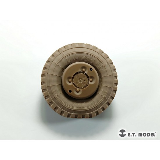1/35 Modern U.S. M1070 Truck Tractor Sagged Wheels for Hobbyboss Kit 1/35 Modern U.S. M1070 Truck Tractor Sagged Wheels for Hobbyboss Kit