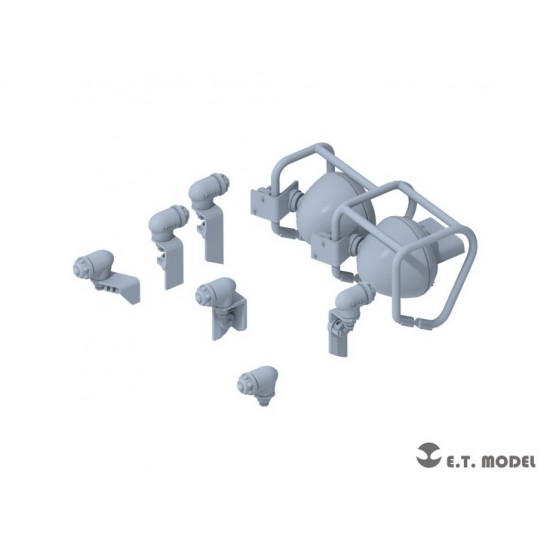 1/35 Lights Set for PLA Type 59 Medium Tank 1/35 Lights Set for PLA Type 59 Medium Tank