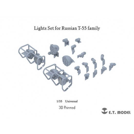 1/35 Lights Set for Russian T-55 Family 1/35 Lights Set for Russian T-55 Family