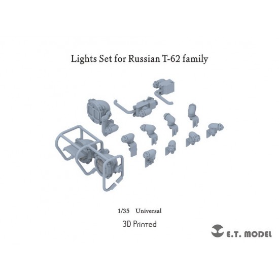 1/35 Lights Set for Russian T-62 Family 1/35 Lights Set for Russian T-62 Family