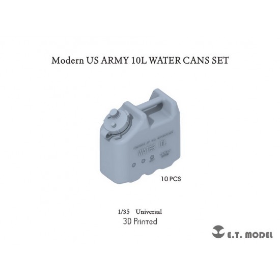 1/35 Modern US Army 10L Water Cans Set 1/35 Modern US Army 10L Water Cans Set