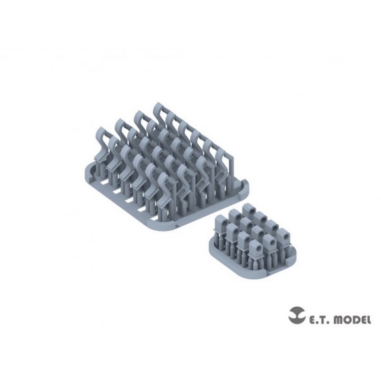 1/35 Tiger II/Jagdtiger Spare Track Brackets (For Common Version Track) 1/35 Tiger II/Jagdtiger Spare Track Brackets (For Common Version Track)