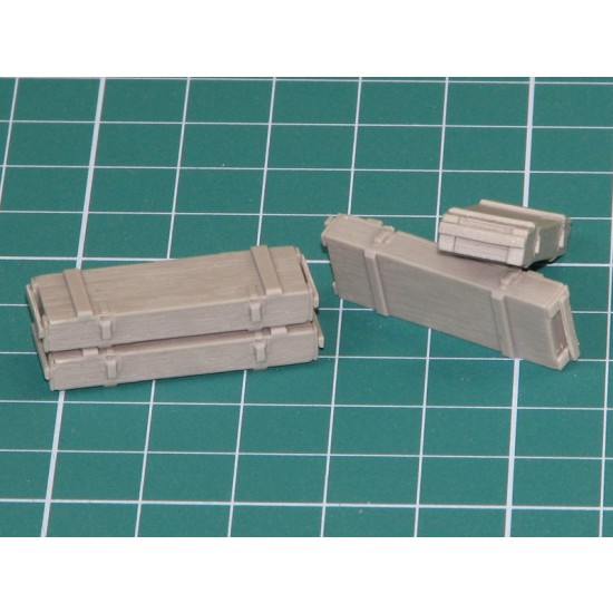 1/35 Wooden Ammo Boxes for 7.5cm Pak 40