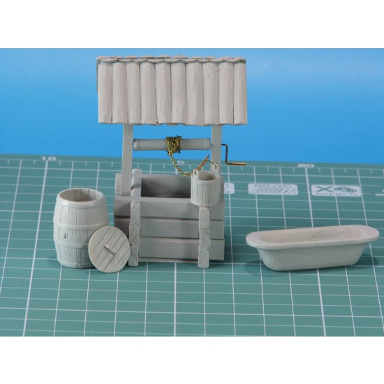 1/35 Wooden Water Well 1/35 Wooden Water Well