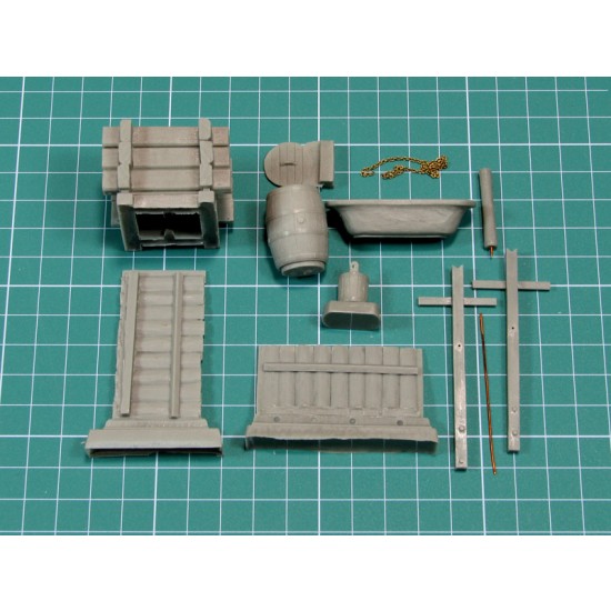 1/35 Wooden Water Well 1/35 Wooden Water Well