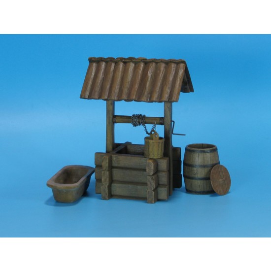 1/35 Wooden Water Well 1/35 Wooden Water Well