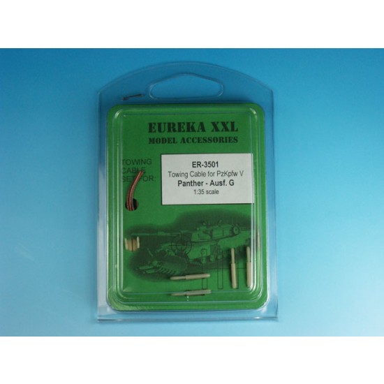 1/35 Towing Cable for PzKpfw.V Panther Ausf.G Tank 1/35 Towing Cable for PzKpfw.V Panther Ausf.G Tank