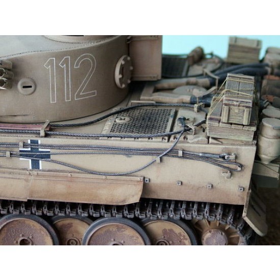 1/35 Towing Cable for PzKpfw.VI Tiger Ausf.E Tank 1/35 Towing Cable for PzKpfw.VI Tiger Ausf.E Tank
