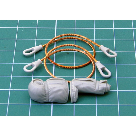 1/35 Soviet T-54 Towing Cables for MiniArt kits 1/35 Soviet T-54 Towing Cables for MiniArt kits
