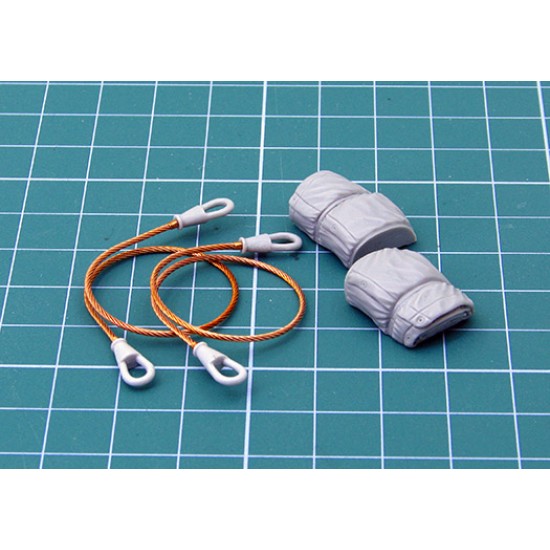 1/35 Soviet T-55 Towing Cables for MiniArt kits 1/35 Soviet T-55 Towing Cables for MiniArt kits