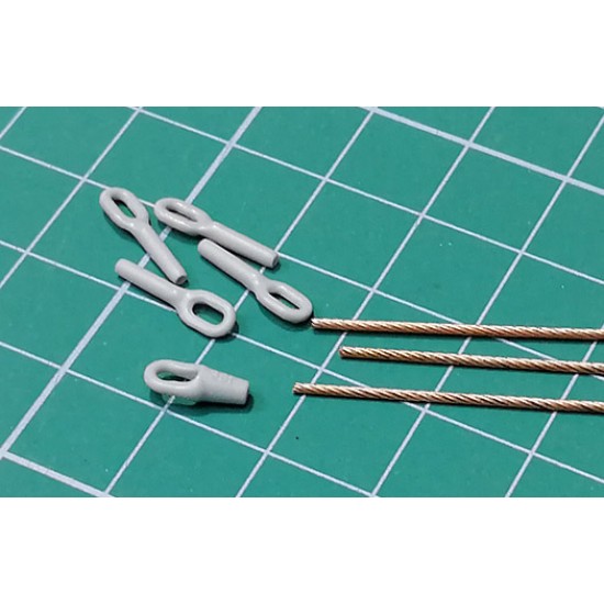 1/35 German Bergepanzer 2 ARV Towing Cable for Takom kits