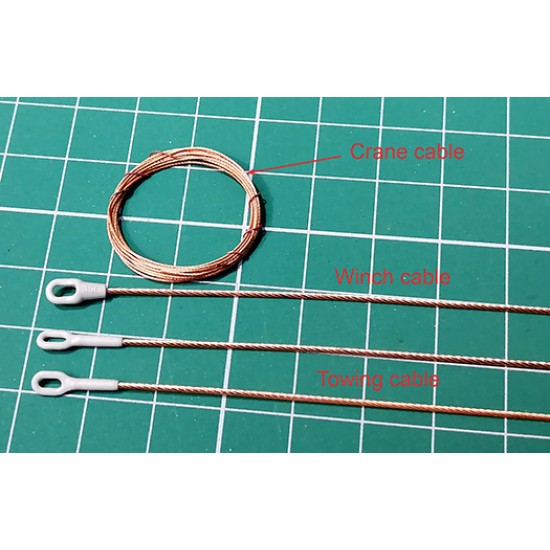 1/35 German Bergepanzer 2 ARV Towing Cable for Takom kits 1/35 German Bergepanzer 2 ARV Towing Cable for Takom kits