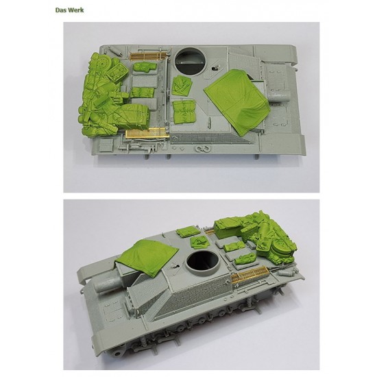 1/35 Sturmgeschutz III Ausf.G Stowage Set for Das Werk/Dragon/MiniArt/RFM/Takom kits 1/35 Sturmgeschutz III Ausf.G Stowage Set for Das Werk/Dragon/MiniArt/RFM/Takom kits