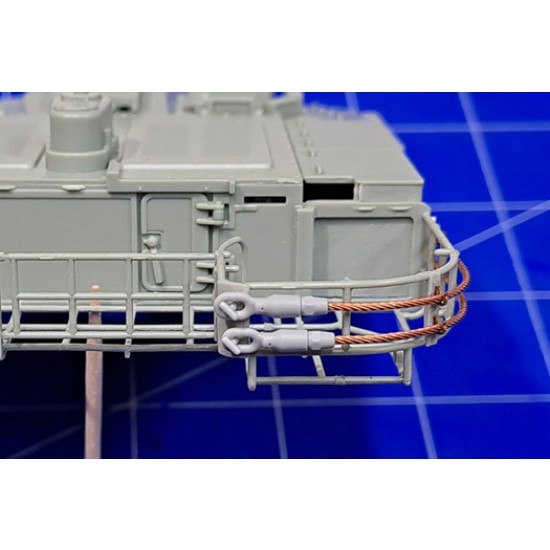 1/35 K2 Black Panther MBT Towing Cables & Holders for Academy/HOBBY 2000 kits 1/35 K2 Black Panther MBT Towing Cables & Holders for Academy/HOBBY 2000 kits